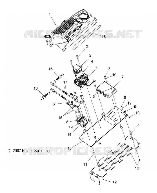 ELECTRICITE, ELECTRICITE PLATE ASM.