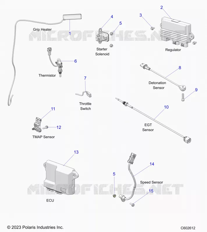 ELECTRICITE, COMPONENTS