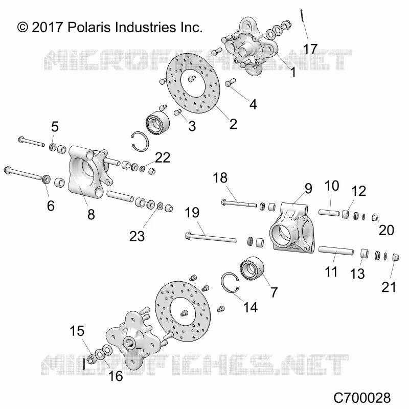SUSPENSION ARRIERE CARRIER
