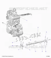 MOTEUR, MOUNTING & LONG BLOCK