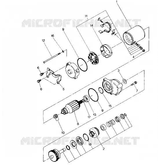 DEMARREUR ASSEMBLY (4914761476042A)