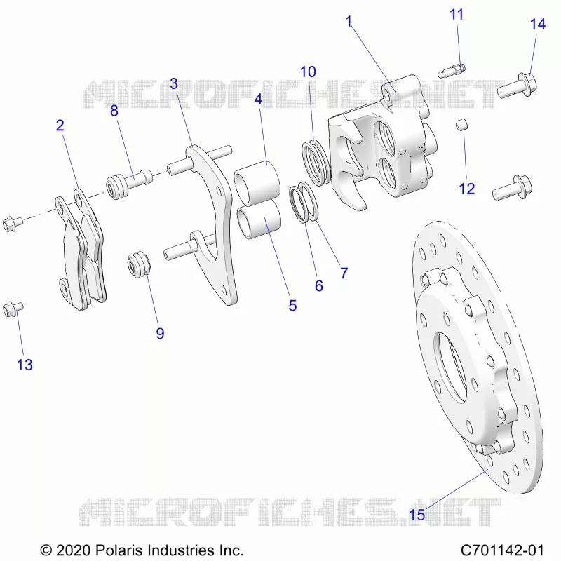 BRAKES, ETRIER DE FREIN ARRIERE