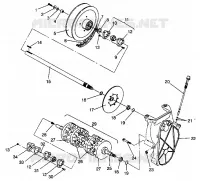 SYSTÈME DE TRANSMISSION ASSEMBLY STORM 0940782 AND STORM SKS 0940582 (4925032503017A)