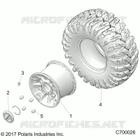 OPT, BLACK, ALUMINUM ROUE ARRIERES