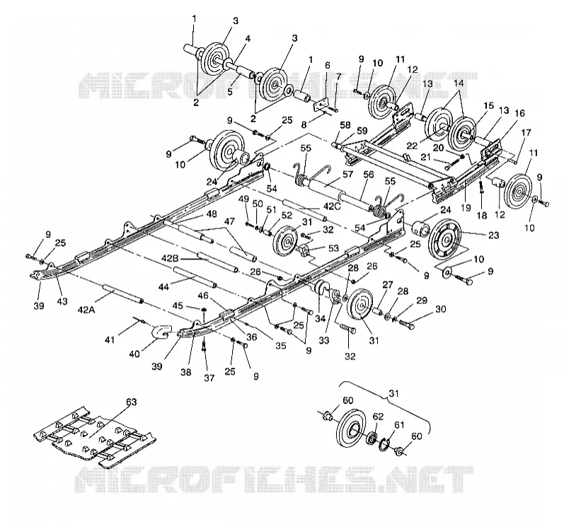 SUSPENSION WIDETRAK / 0932064 (4922982298019A)