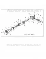 SYSTÈME DE TRANSMISSION, FRONT PONT INTERNALS