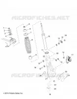 SUSPENSION AVANT SUPPORT