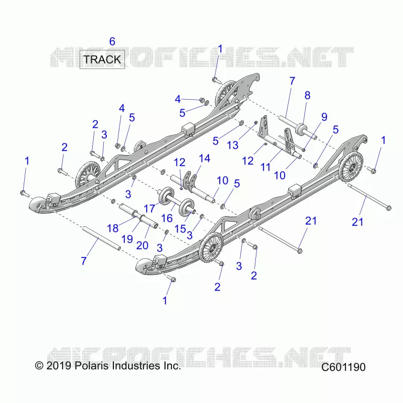 SUSPENSION ARRIERE AND TRACK