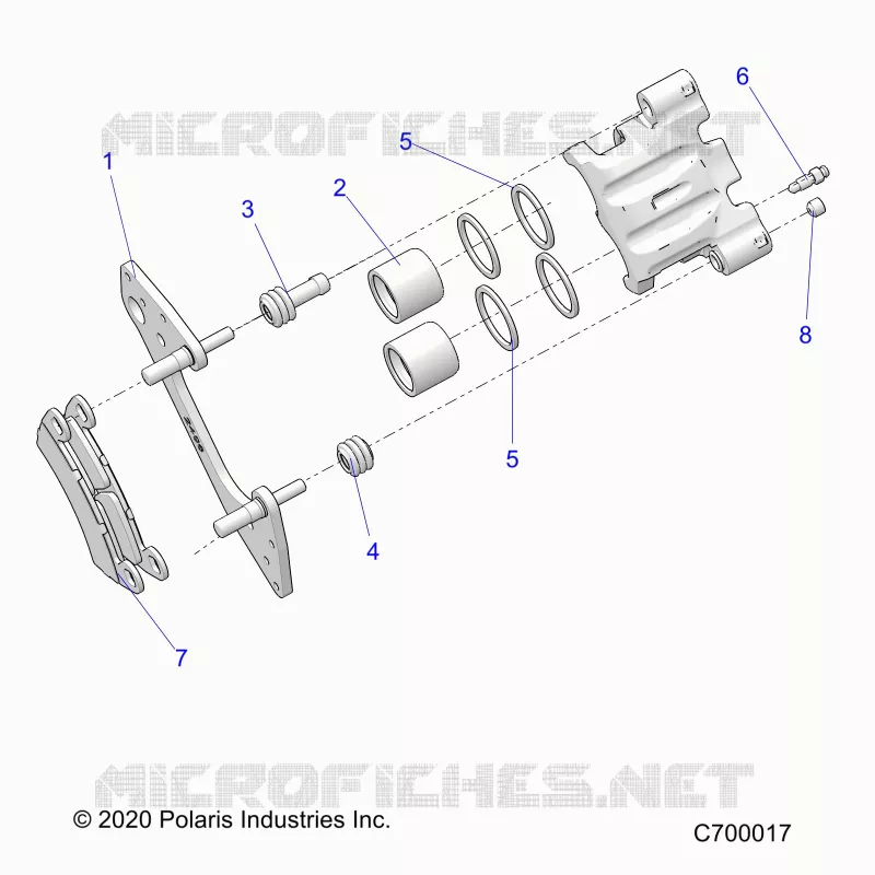 FREIN AVANT CALIPER