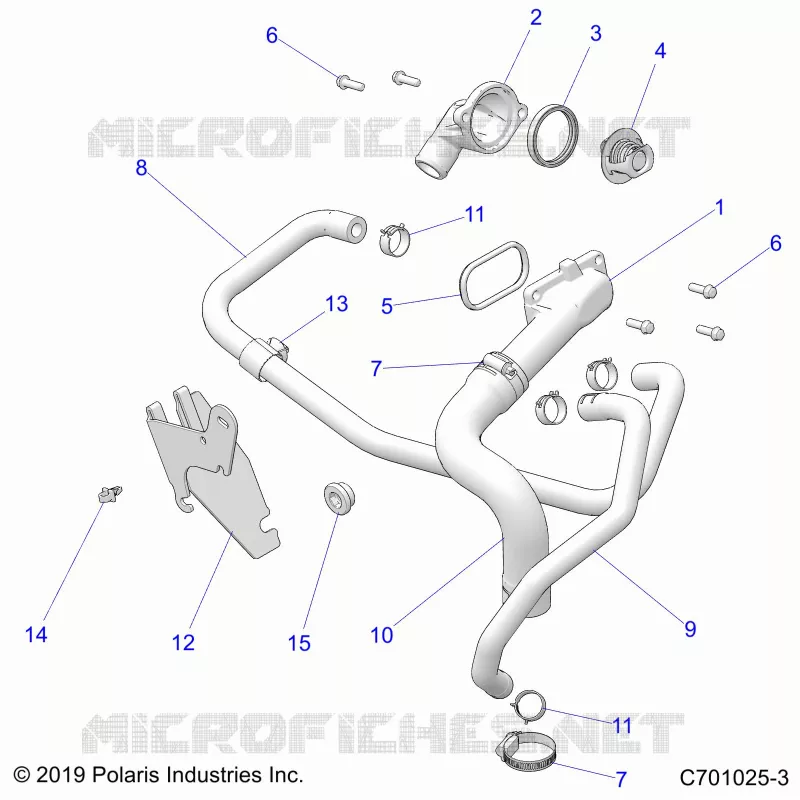 REFROIDISSEMENT, THERMOSTAT AND BYPASS