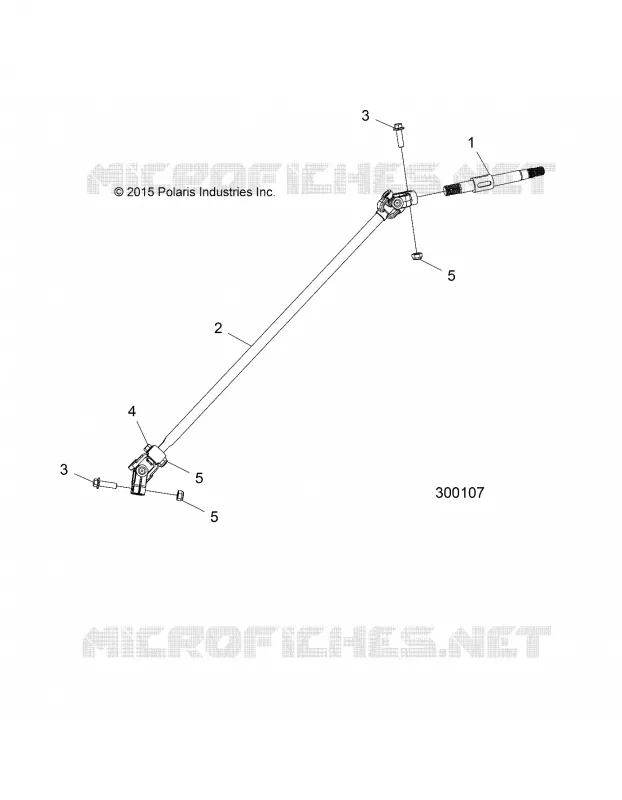 STEERING, SHAFT, STD, LH