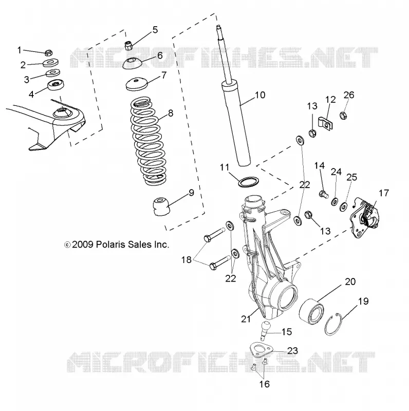 SUSPENSION AVANT STRUT