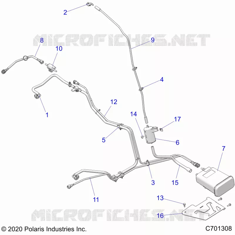 SYSTÃˆME D'ALIMENTATIONS, FUEL LINES, EVAP
