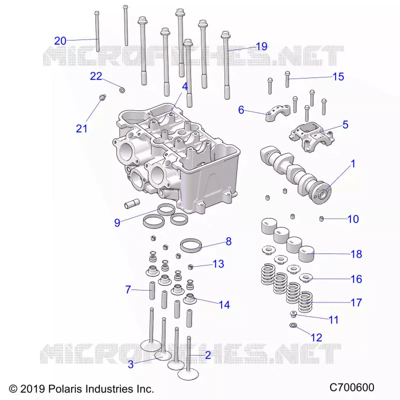ENGINE, CULASSE AND VALVES