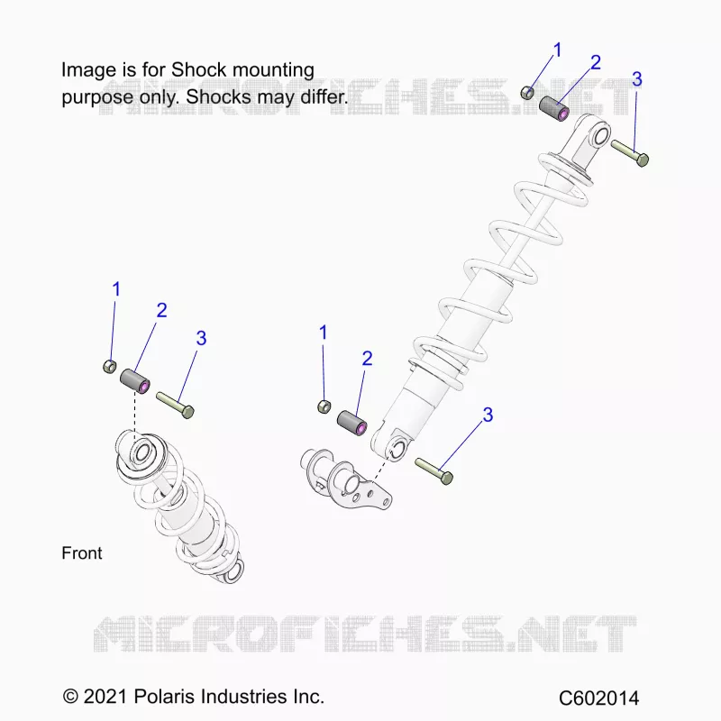 SUSPENSION, SUPPORT AMORTISSEUR , REAR SUSP.