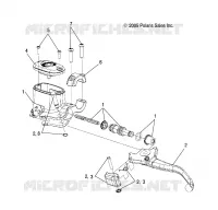 FREIN AVANT FREIN LEVER and MAITRE CYLINDRE