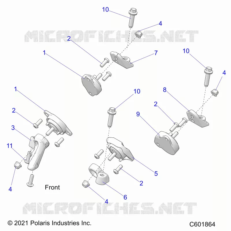 MOTEUR, MOUNTING & LONG BLOCK