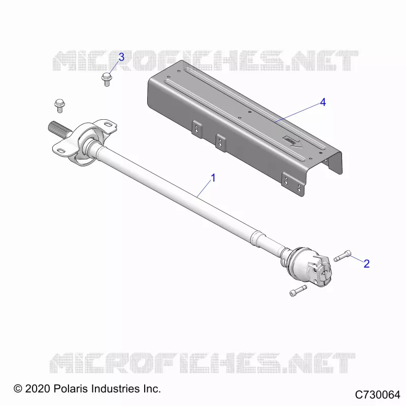 SYSTÃˆME DE TRANSMISSION, FRONT PROP SHAFT
