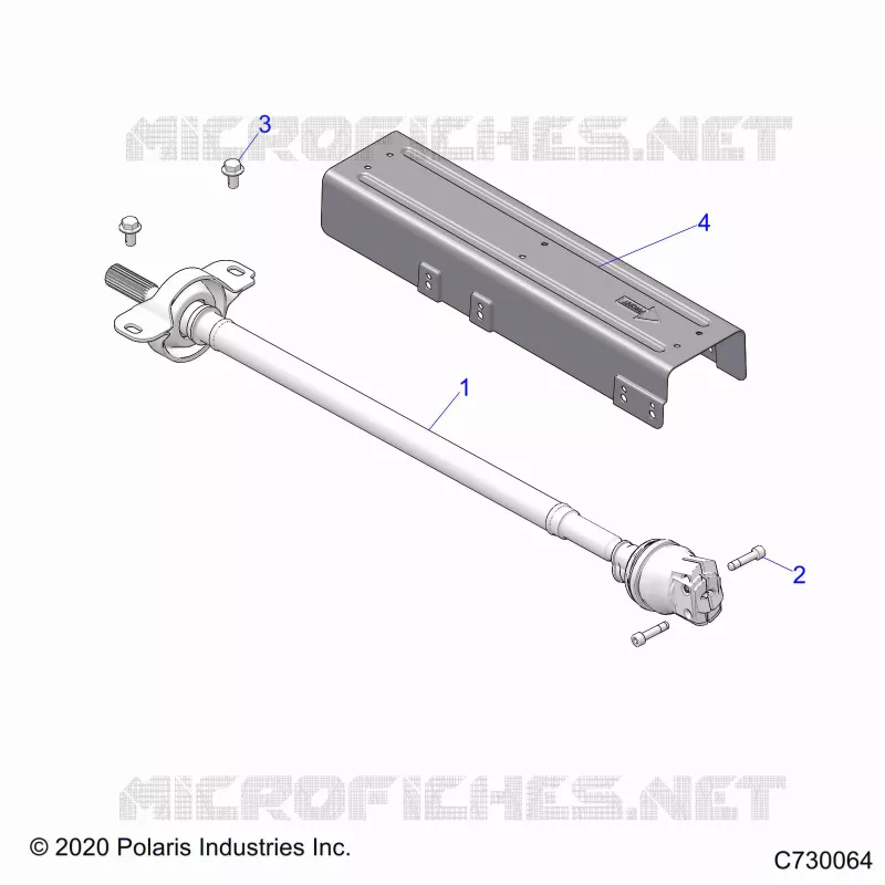 SYSTÃˆME DE TRANSMISSION, FRONT PROP SHAFT