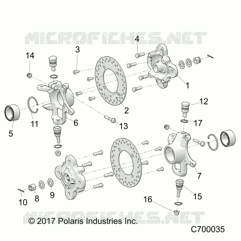 SUSPENSION AVANT HUB