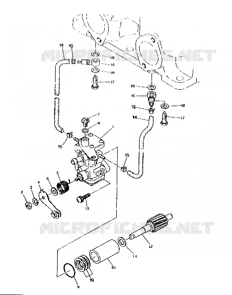POMPE A HUILE 500 and 500 Classic (4921252125049A)