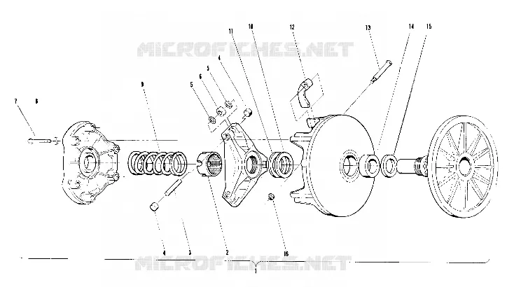 EMBRAYAGE DE TRANSMISSION PRODUCTION (4909530953010A)