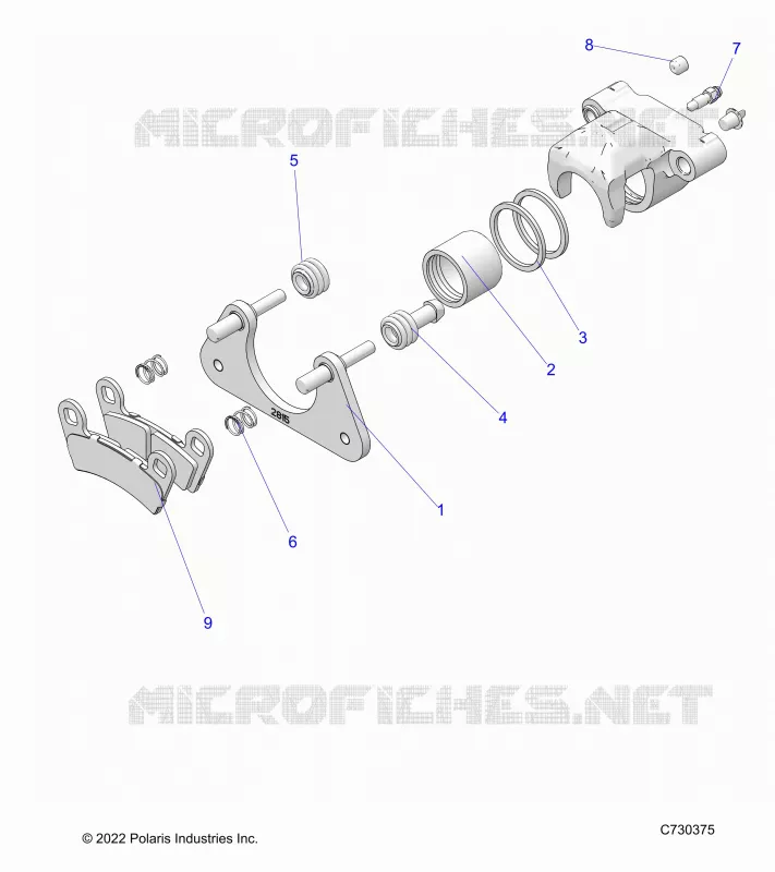BRAKES,ETRIER DE FREIN ARRIERE