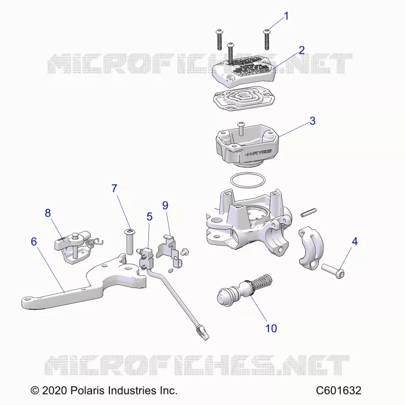BRAKES, MAITRE CYLINDRE ASM.