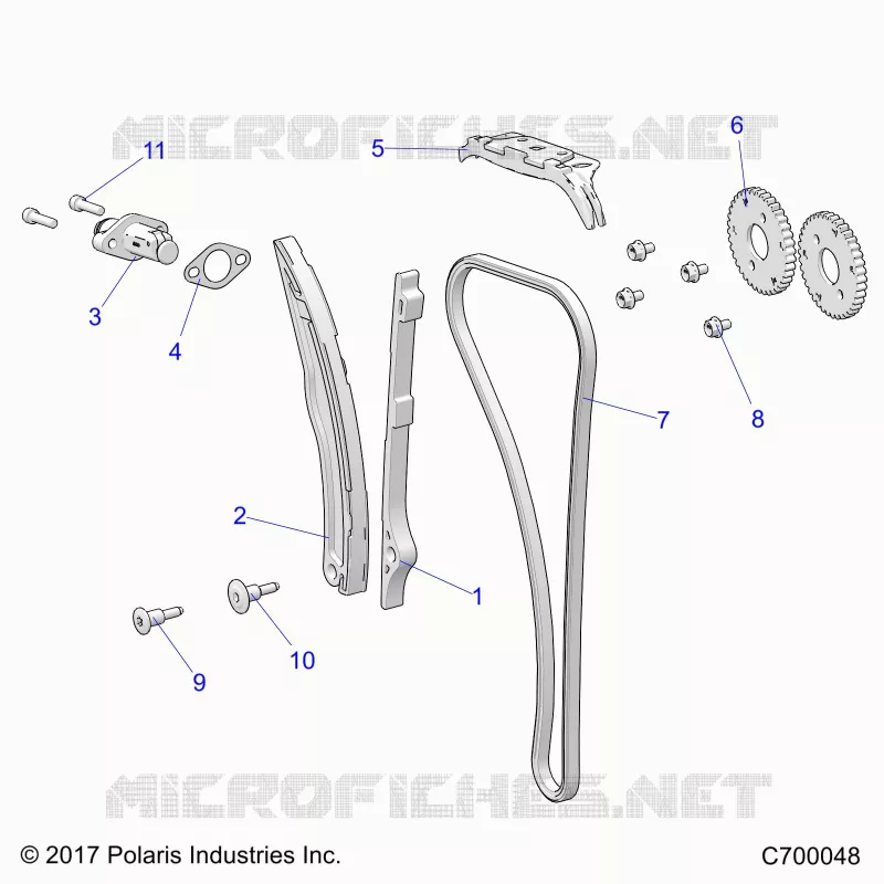 CHAINE DE DISTRIBUTION AND TENSIONER