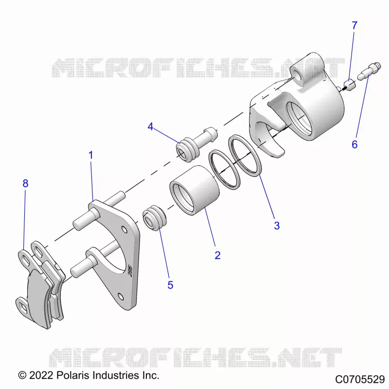 BRAKES, ETRIER DE FREIN ARRIERE