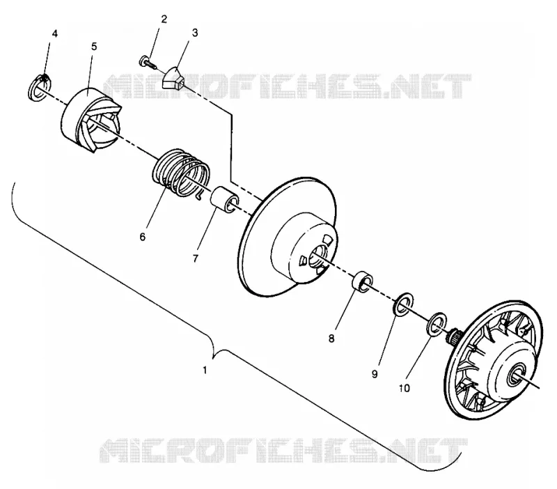 EMBRAYAGE DE TRANSMISSION LITE GT 0963133 AND EUROPEAN LITE GT E963133 (4933083308B012)
