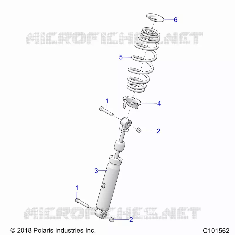 SUSPENSION ARRIERE SHOCKS