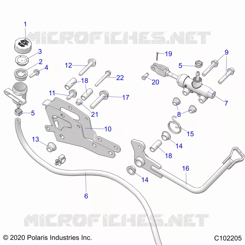 BRAKES, BRAKE PEDAL AND MAITRE CYLINDRE