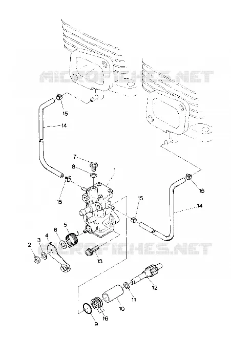 POMPE A HUILE Sprint E/S (4914151415034A)