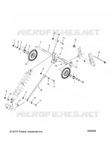 SUSPENSION, TORQUE ARM, REAR