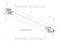 DRIVE TRAIN, ARBRE DE TRANSMISSION, FRONT