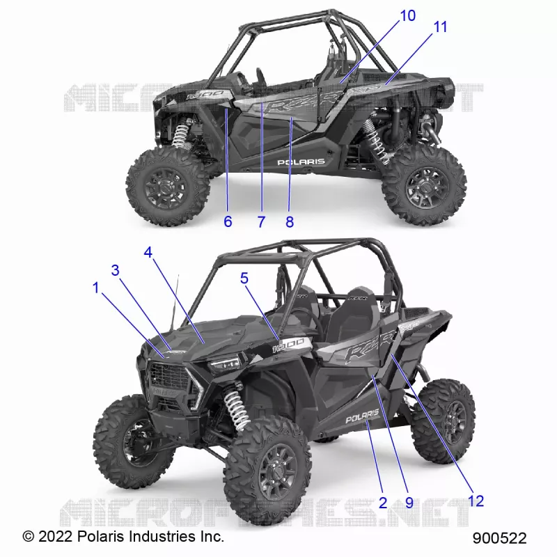 EMBLEMESS, GRAPHICS- Z23NAV99AL/BL (900522-01)