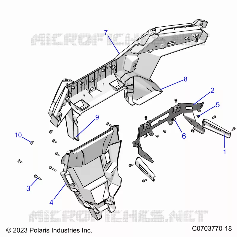 CARROSSERIE ARRIERE BUMPER