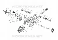 BRAS OSCILLANT/REAR SUPPORT PONT