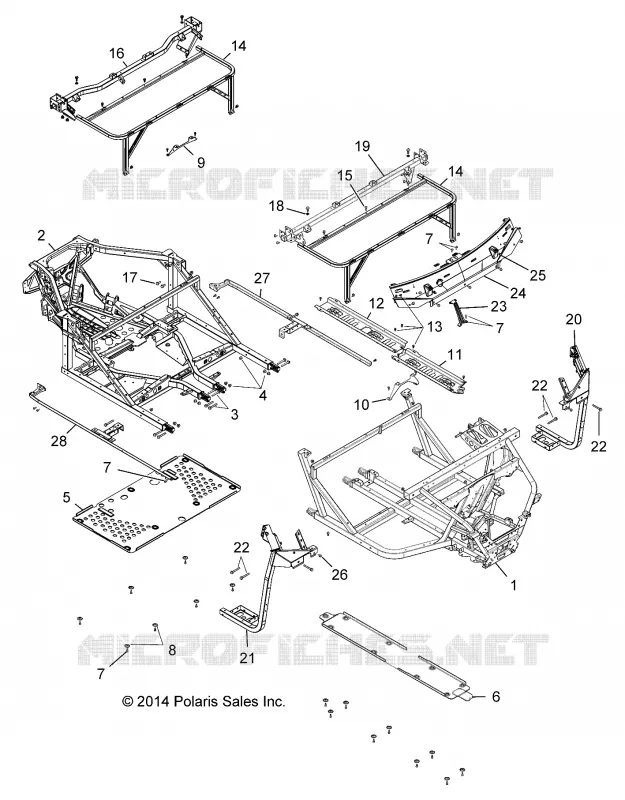 CHASSIS, CADRE