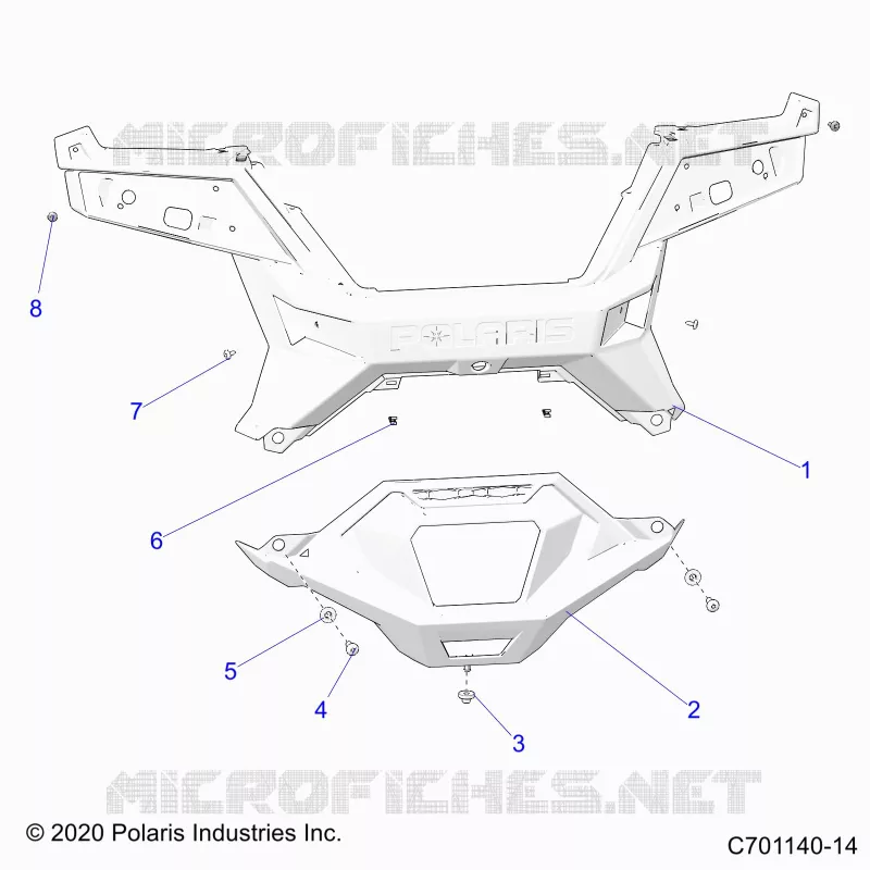 CARROSSERIE ARRIERE BUMPER