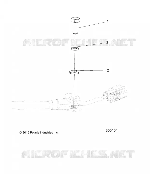 ELECTRICAL, BATTERIE CABLE BOLTS, AGM