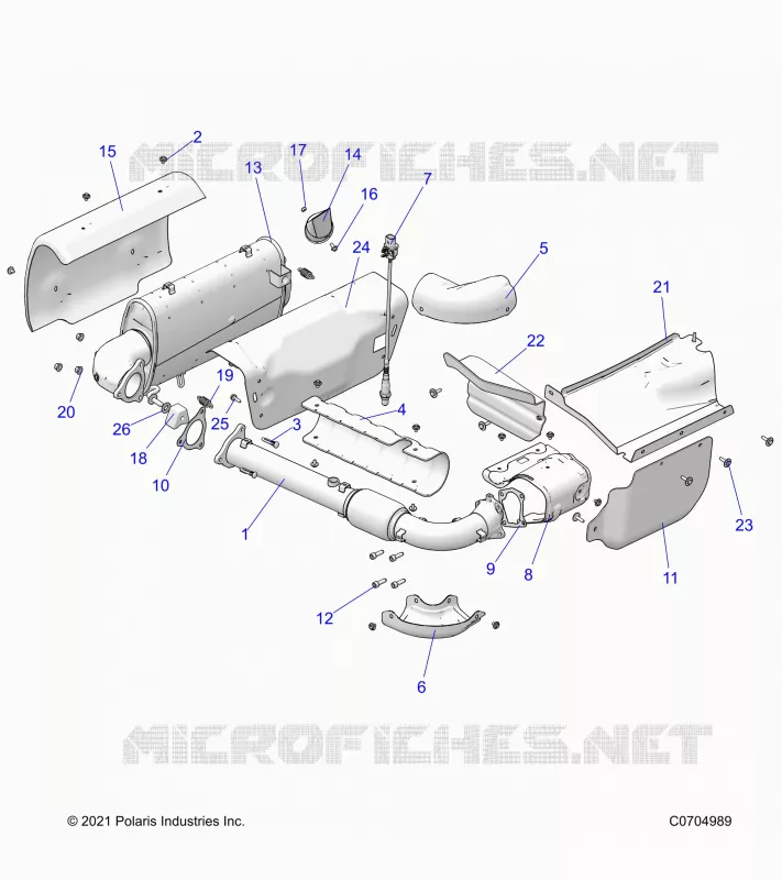 ENGINE, ECHAPPEMENT