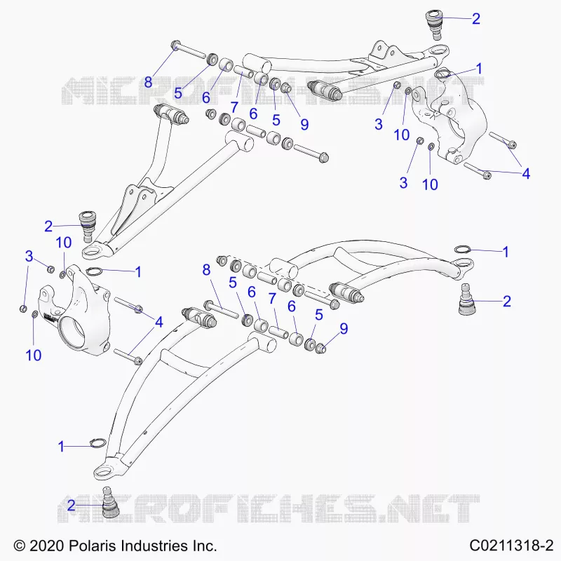SUSPENSION AVANT A-ARM MOUNTING