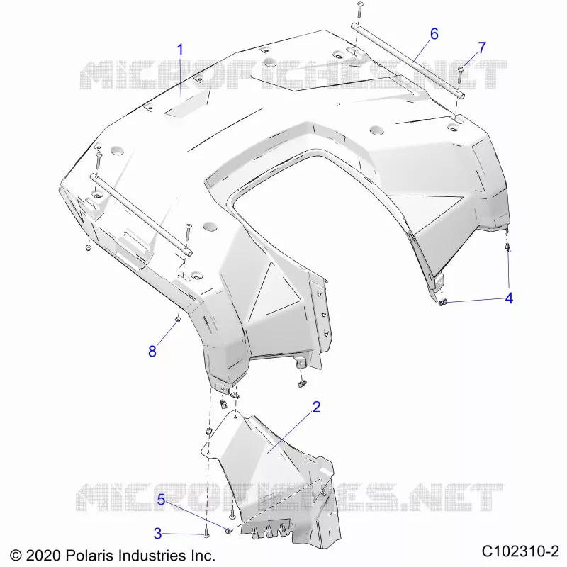 CARROSSERIE ARRIERE CAB