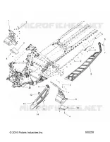 CHASSIS, CLUTCH GUARD AND REPOSE PIEDS
