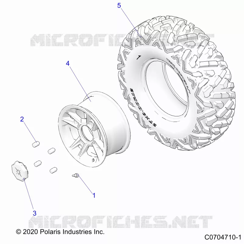 ROUES, REAR