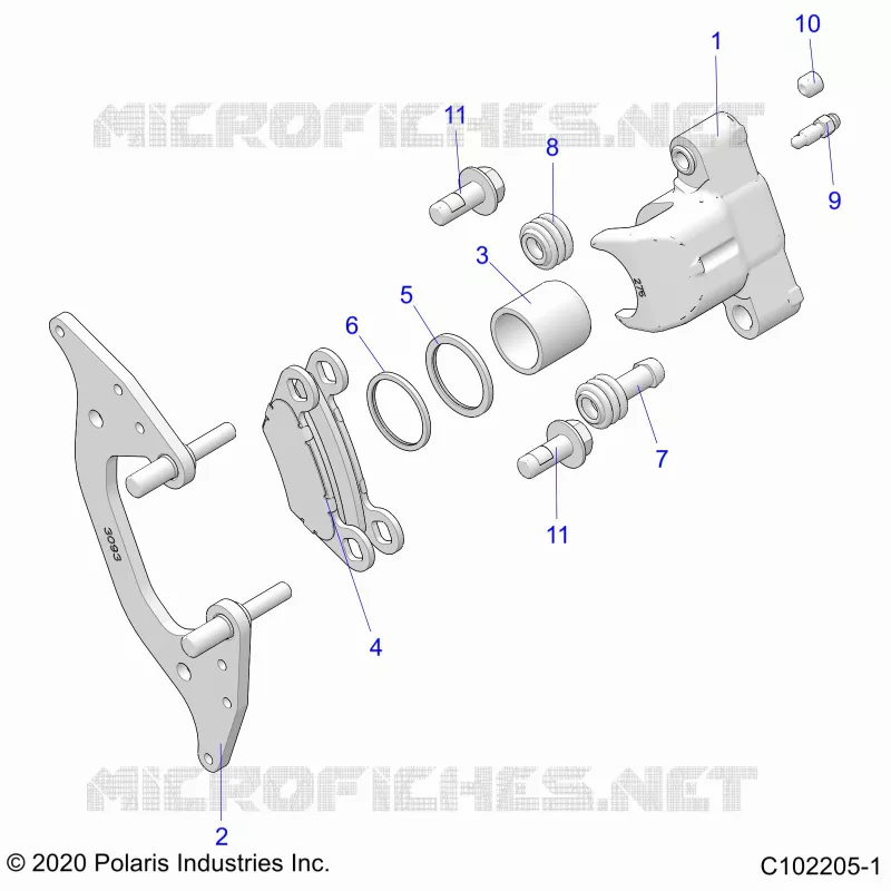 FREIN AVANT CALIPER