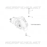 SYSTÈME DE TRANSMISSION, SUPPORT PONT, FRONT