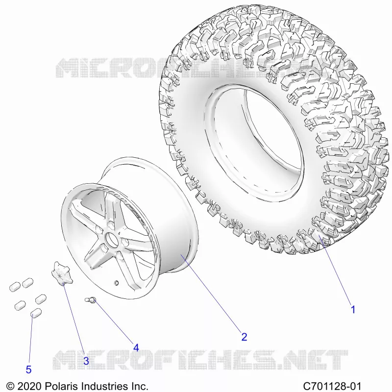 ROUES, FRONT/REAR